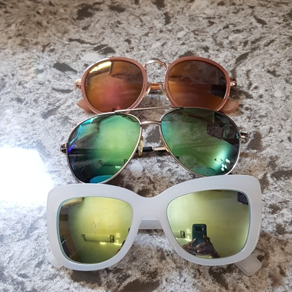 3 sunglasses, American Eagle, Guess and Quay - Picture 8 of 8